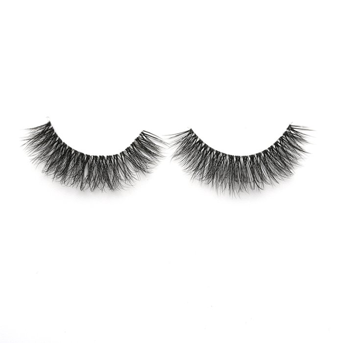 3D faux mink lashes clear band DB-24
