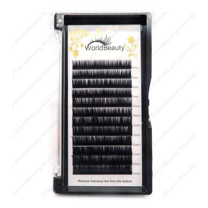 0.07mm B curl Volume eyelash extensions