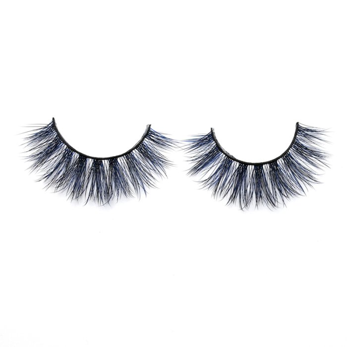 3D Colored  Korean silk lashes-59L