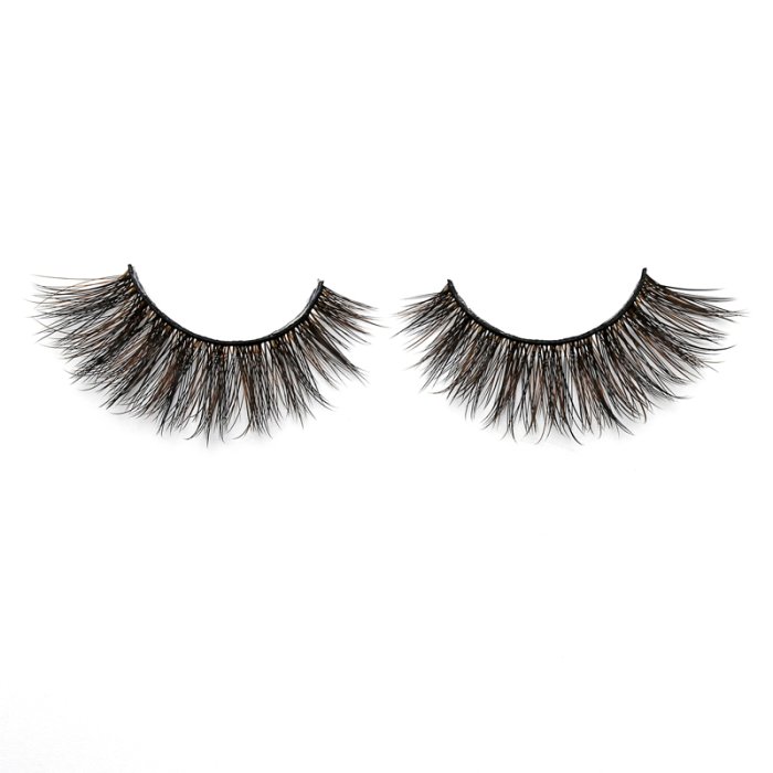 3D Colored  silk lashes-62F