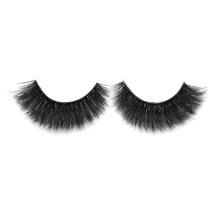 3D faux mink lashes clear band DA-01