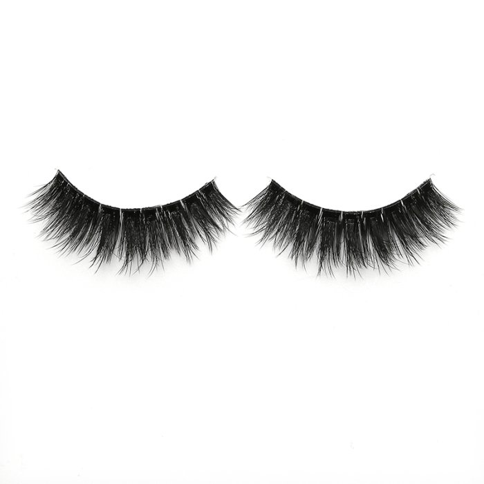 3D faux mink lashes clear band DA-06