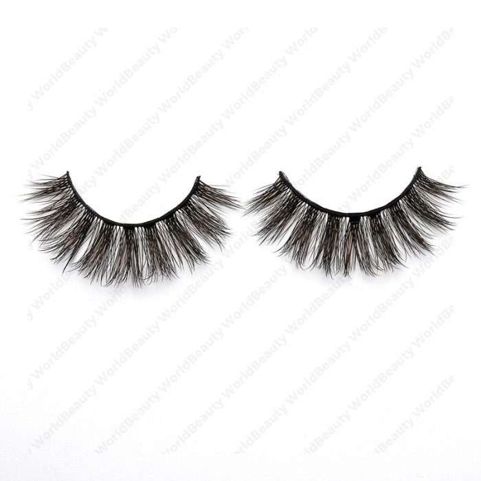 3D Colored  silk lashes-58F