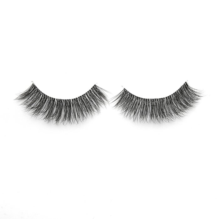  3D faux mink lashes  clear band DA-11