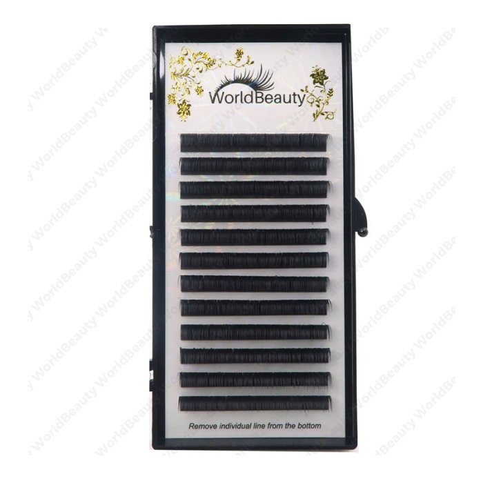 0.125-DD Matte flat eyelash extensions