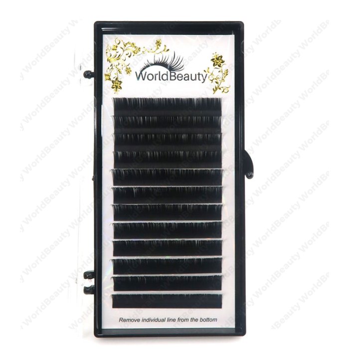 0.125-C Matte flat eyelash extensions