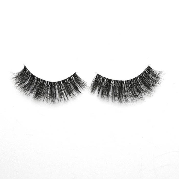 3D faux mink lashes clear band DA-08