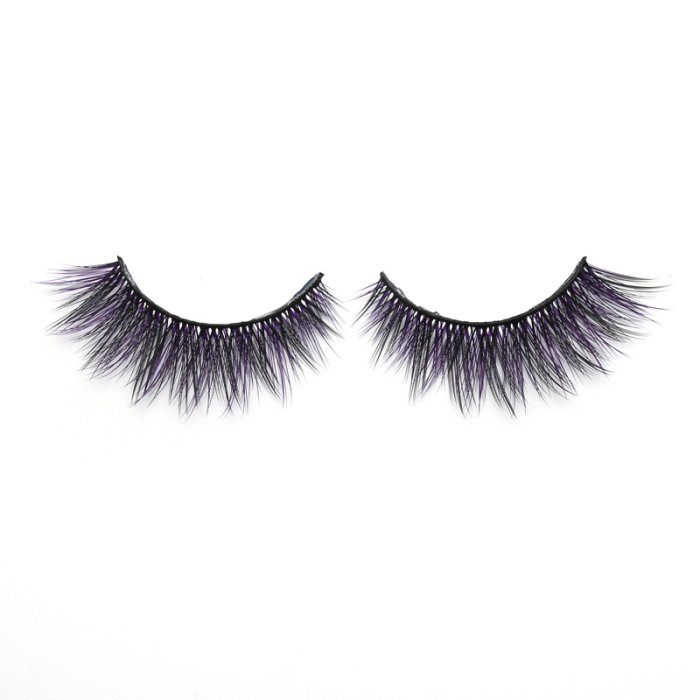 3D Colored  Korean silk lashes-KSAZ