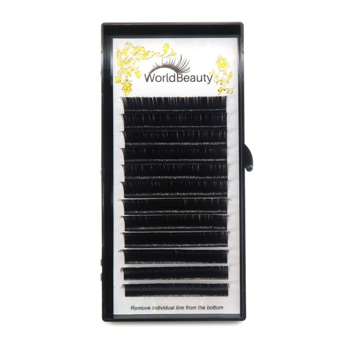 0.15-C flat eyelash extensions 