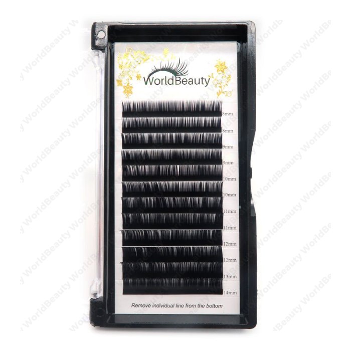 0.085mm B curl Volume eyelash extensions