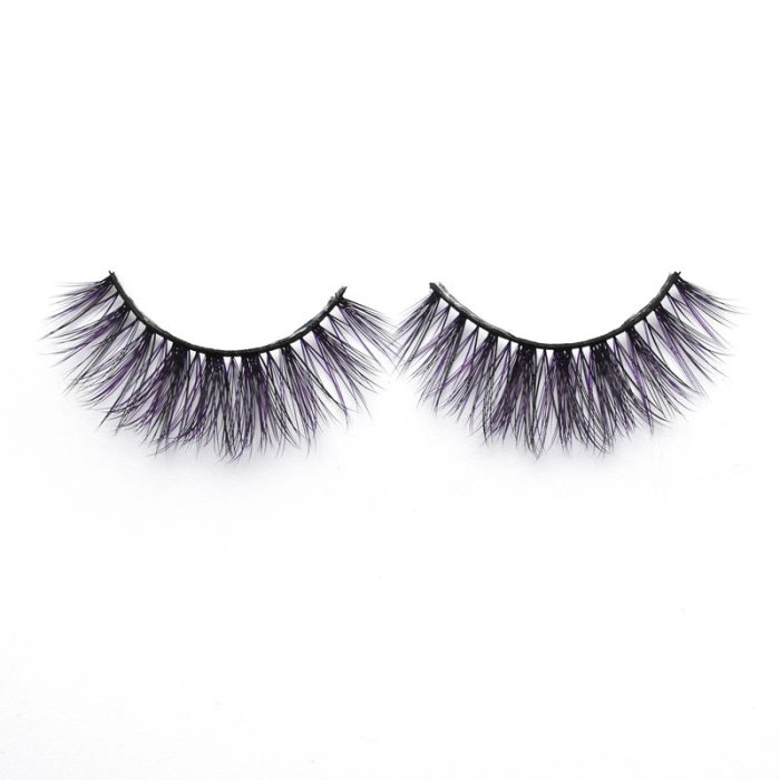 3D Colored silk lashes-219Z