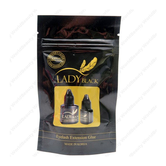 Black Lady Glue Eyelash Extension Glue