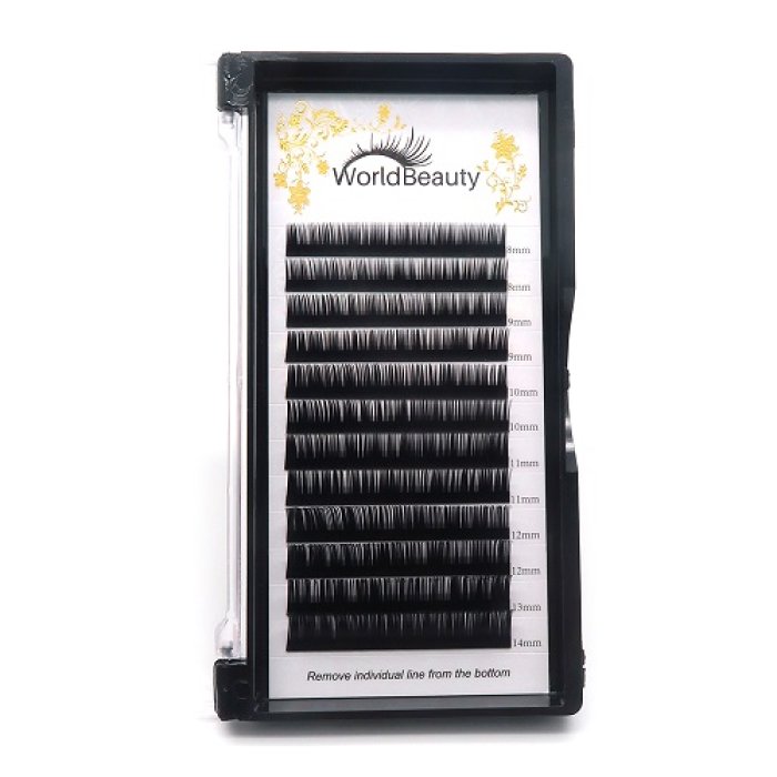 0.15mm B curl worldbeauty classic eyelashes extensions