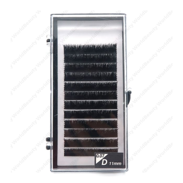 0.07mm D curl same length Auto Fan eyelash extensions