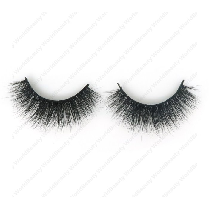 High quality 3D mink lashes HD019