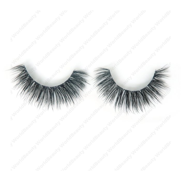 DC-6T mink effect 3D Wispy faux mink lashes