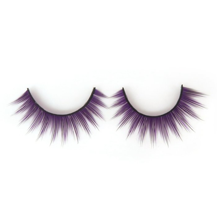 Double layer colored silk false lashes--KSE-8069-Z