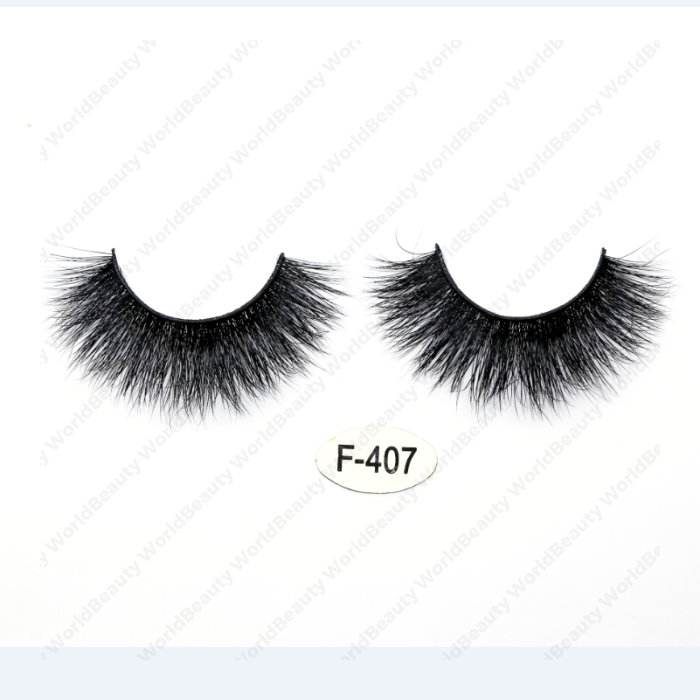 High quality real mink 3D lashes F-407