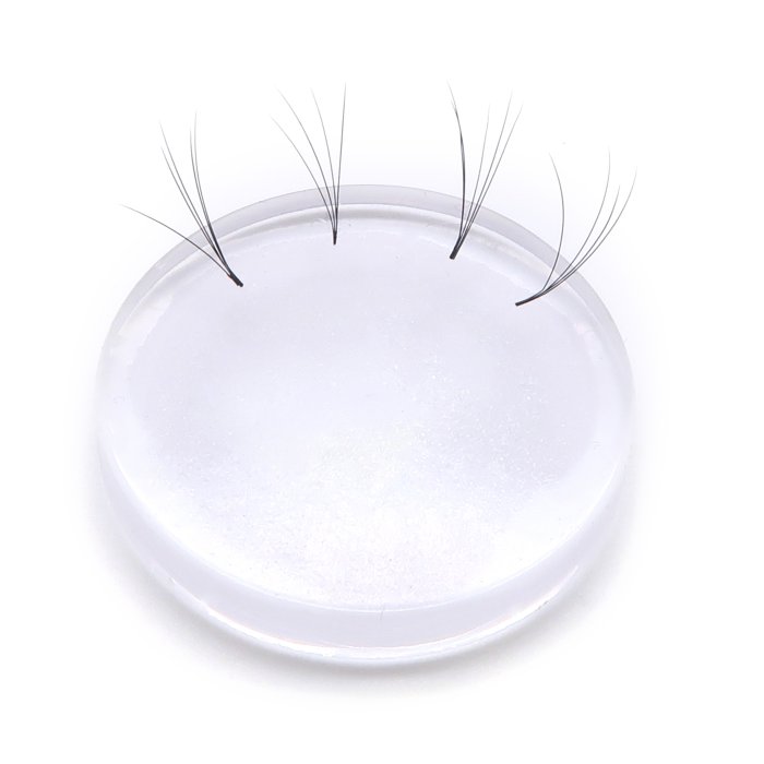 Easy fan lash blooming pads silicon pads