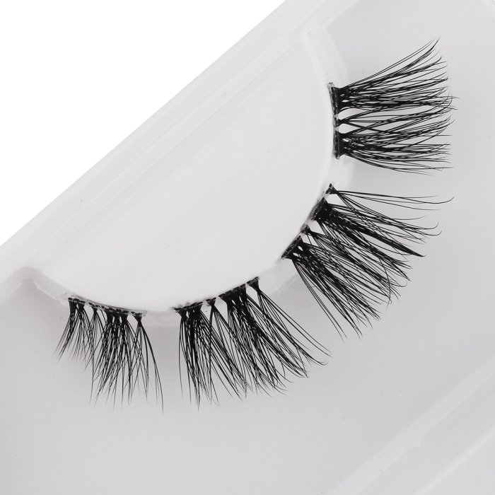 Pre-cut segmented cluster lashes S8