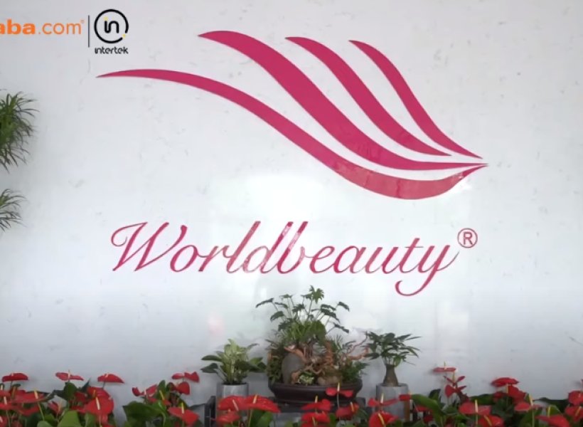 Worldbeauty false eyelash cooperated factory video