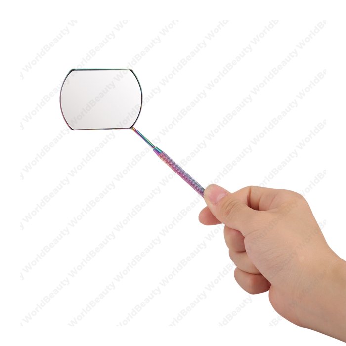 Eyelash Mirror - stainless steel