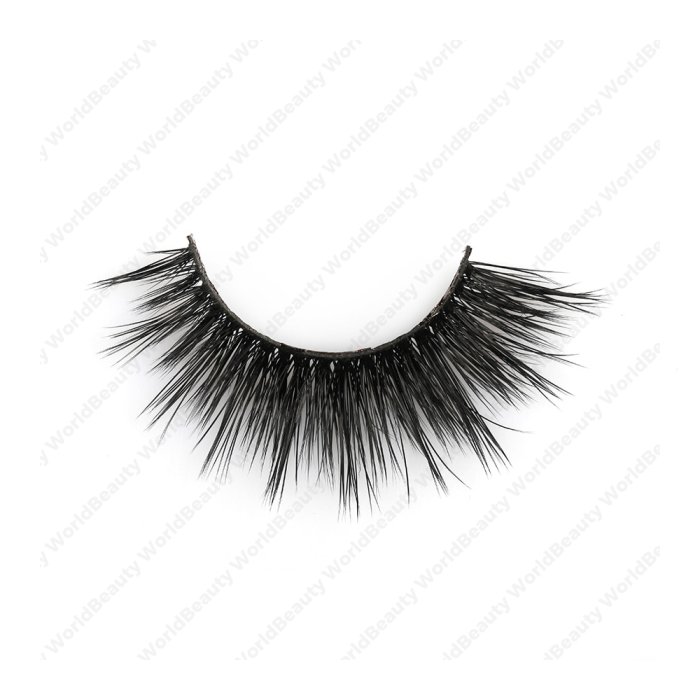 Black cotton band cashmere lashes-FW02