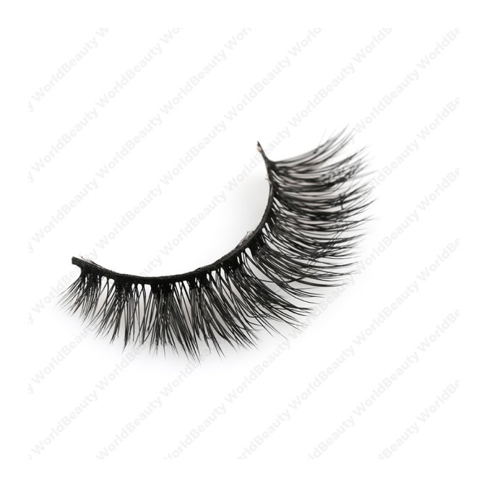 Black cotton band cashmere lashes-FW08