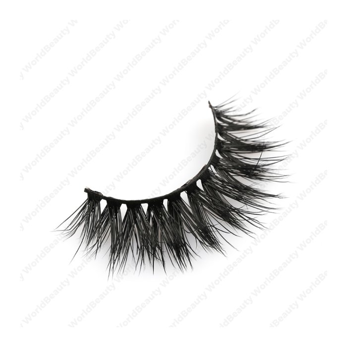 Black cotton band cashmere lashes-FW09