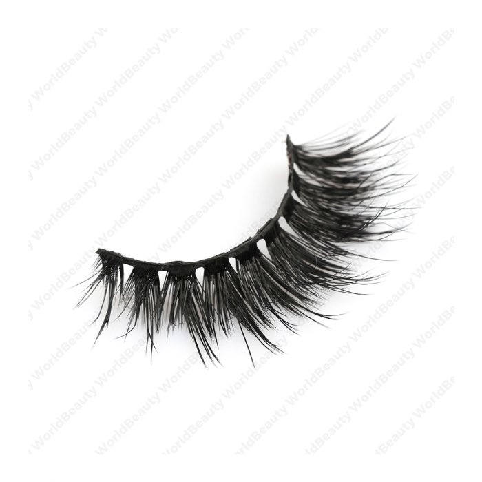 Black cotton band cashmere lashes-FW15