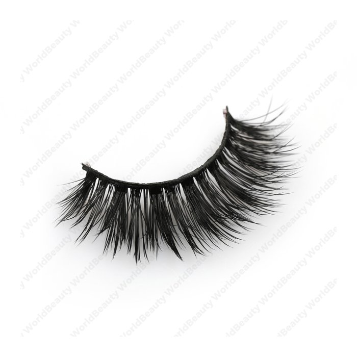 Black cotton band cashmere lashes-FW17