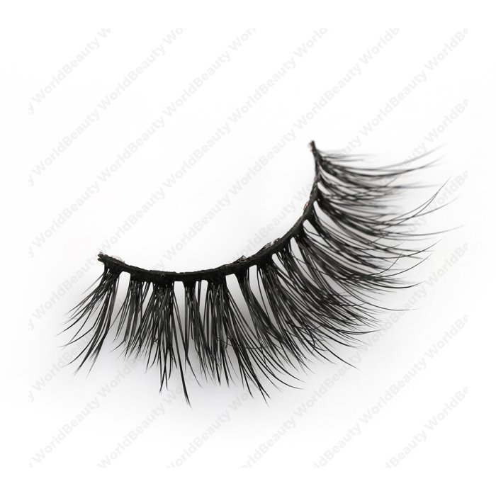 Black cotton band cashmere lashes-FW19