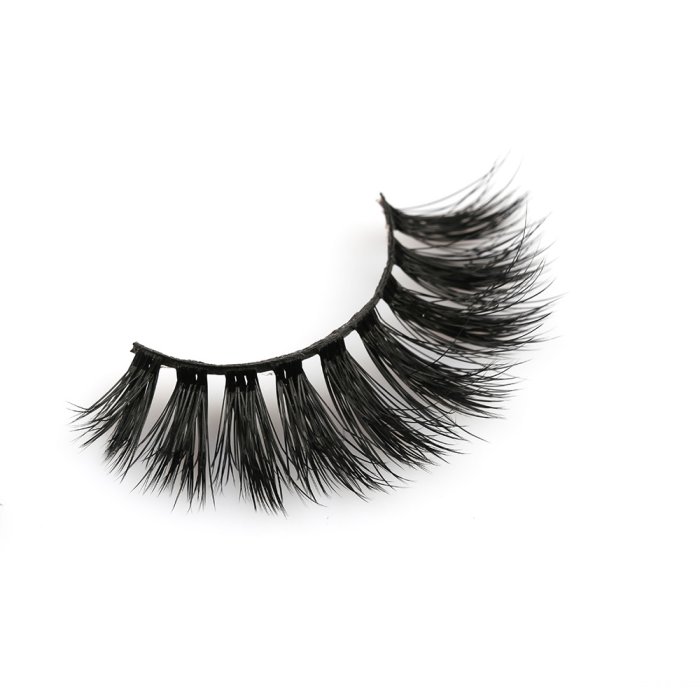 Black cotton band cashmere lashes-FW20