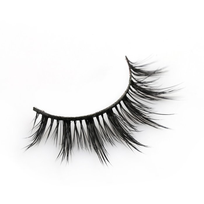 Black cotton band cashmere lashes-FW22