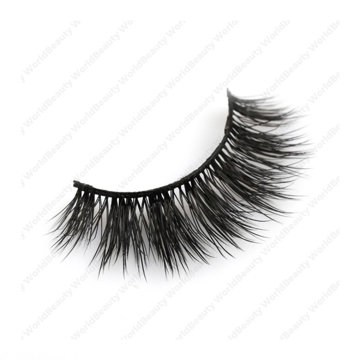 Black cotton band cashmere lashes-FW26