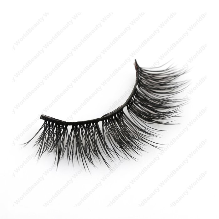 Black cotton band cashmere lashes-FW27