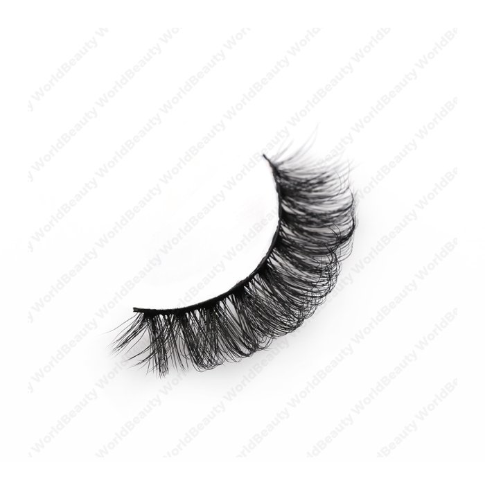 Deep curl Russian strip lashes-EC04