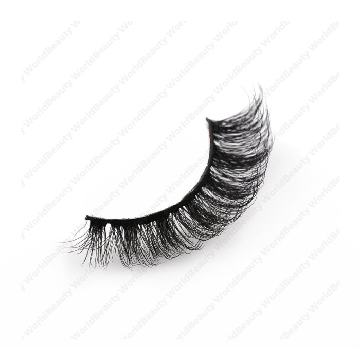 Deep curl Russian strip lashes-EC05