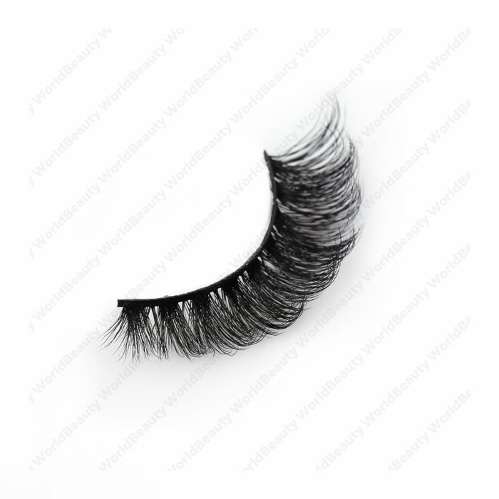 Deep curl Russian strip lashes-EC14