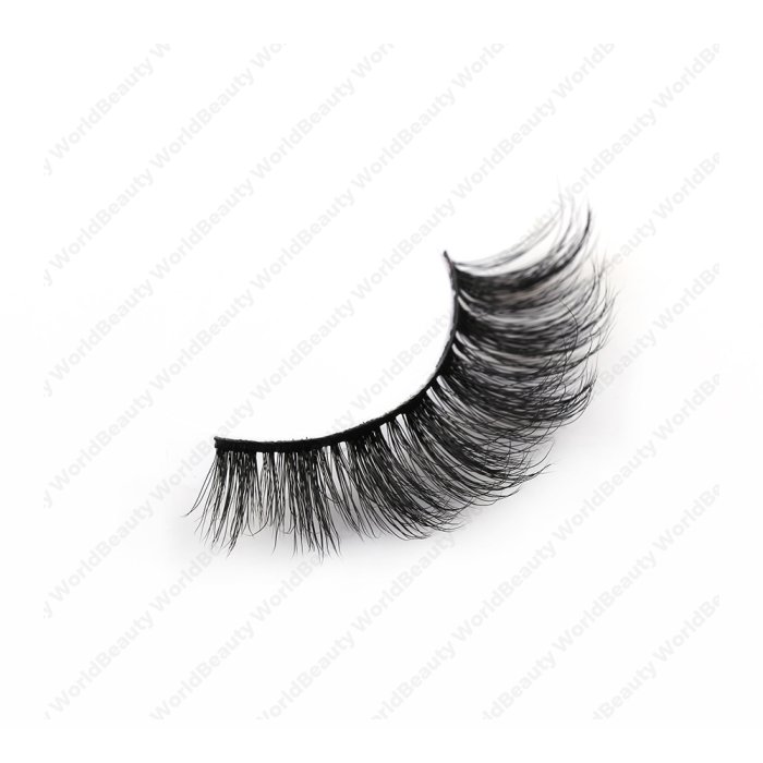 Deep curl Russian strip lashes-EC15