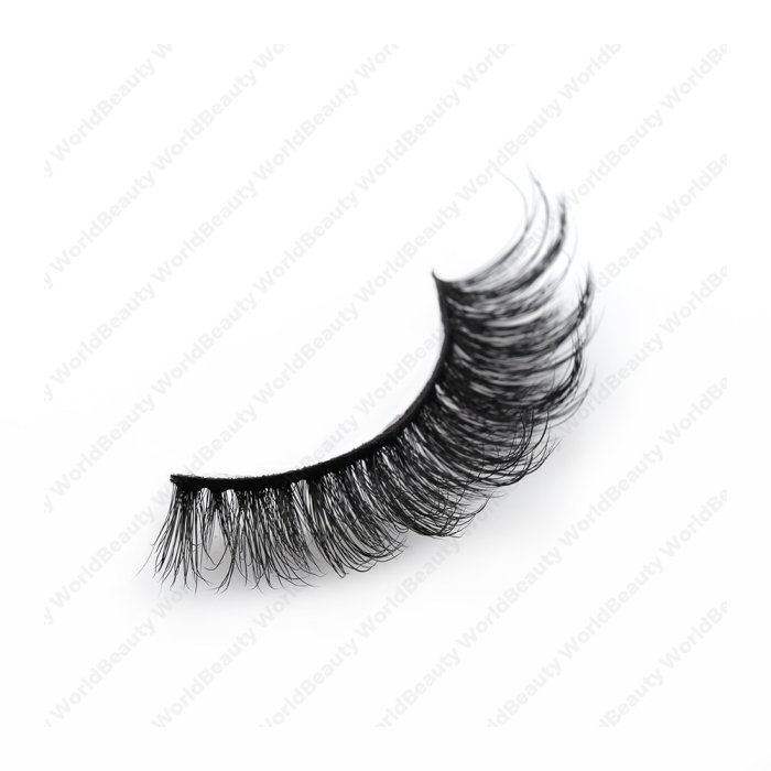 Deep curl Russian strip lashes-EC71