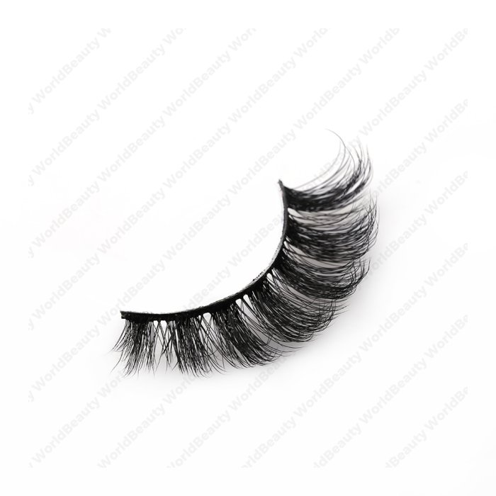 Deep curl Russian strip lashes-EC86