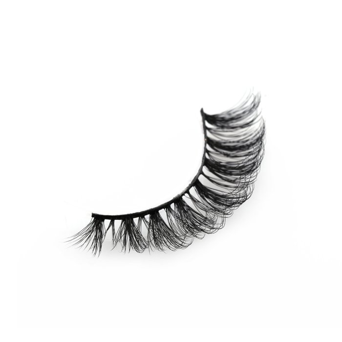 Deep curl Russian strip lashes-EC104