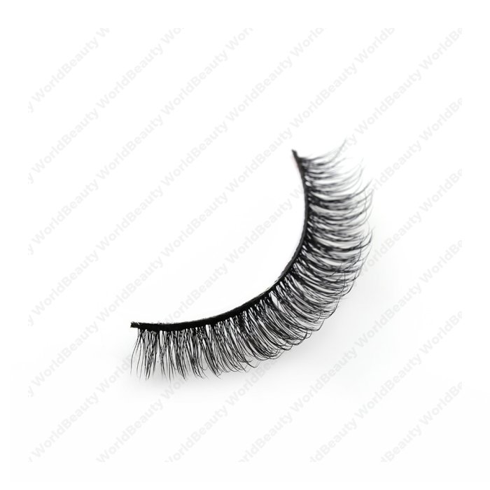 Deep curl Russian strip lashes-EC108