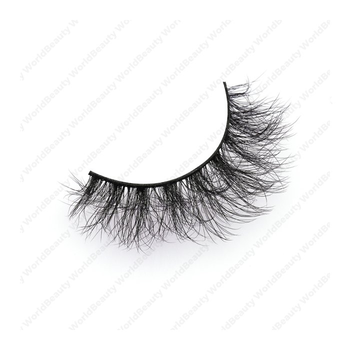 Fluffy 7D faux mink lashes-7D01