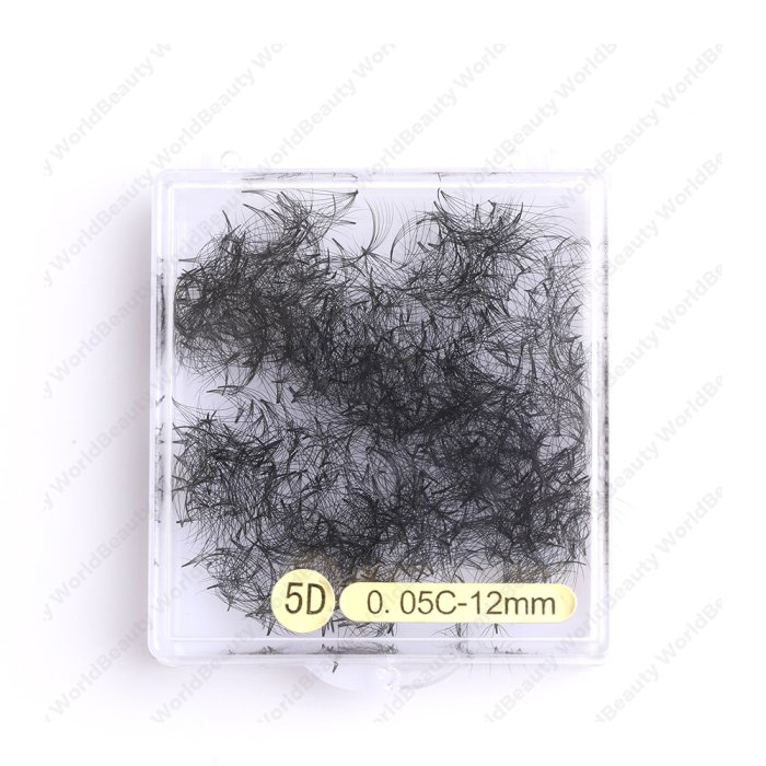 Loose premade fan lashes-5D 0.05