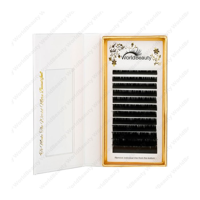 Eyelash extension packaging - magnetic box