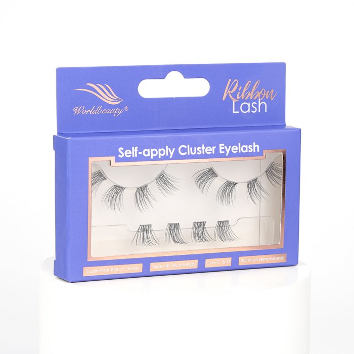 Package-self-apply cluster eyelash box