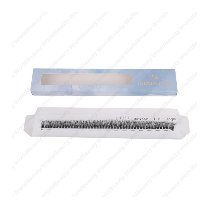 Package-ribbon lash box