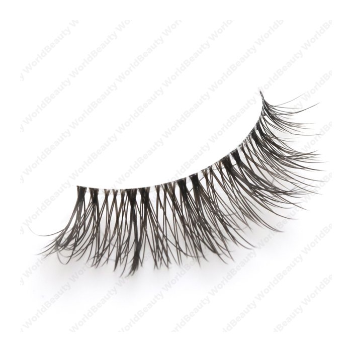 Clear band cashmere lashes-FS17